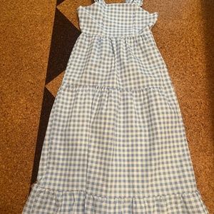 Blue Gingham Dress